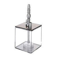 Nouveau : Chicha en plastique biodégradable 2026 – Offre à durée limitée – Chicha acrylique LED pas chère – Vente en gros