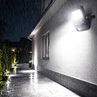 Éclairage mural extérieur pour jardin, projecteur LED IP65 30W, 3600lm, AC120-277V, CRI 80, avec angle de faisceau de 90°, aluminium, haute luminosité