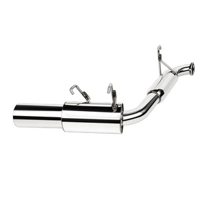 Silenciador de escape Catback con punta enrollada para <span class=keywords><strong>Mazda</strong></span> Miata MX-5 NA 1.6L/1.8L 90-97 de 3.5 pulgadas - Product Image 6