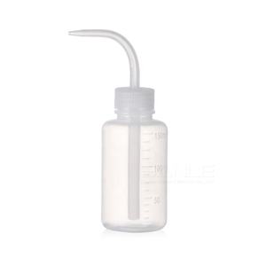 Bouteille d'eau en plastique PE-BD naturel blanc 150ml Bouteilles de lavage des cils Bouteille de rinçage des cils ronde vide avec logo personnalisé - Product Image 5