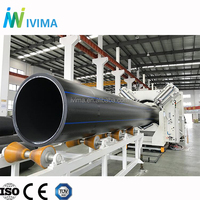 Machine d'extrusion de tube de tuyau de gaz d'eaux usées de drainage d'alimentation en eau de plastique PP PE PPR HDPE polyéthylène