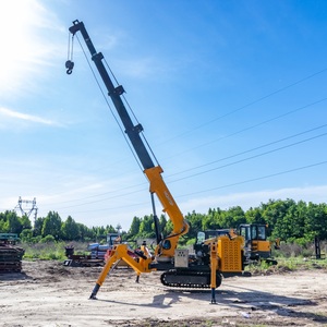 Produits les plus vendus 2026 Mini-grue télescopique de construction 1 à 18 tonnes, grue araignée compacte avec stabilisateurs hydrauliques - Product Image 3