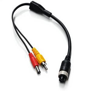 <span class=keywords><strong>สาย</strong></span>ต่อขยายกล้อง <span class=keywords><strong>AV</strong></span> แบบโคแอกเชียล SWB108 หุ้มฉนวนแบบถัก 4 ขา ตัวเมีย เป็น RCA ตัวผู้ สำหรับระบบกล้องมองหลังรถยนต์ - Product Image 6