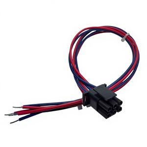 Maßgefertigter OEM Verzinnter Kupfer 200/300/400/500mm 600V Automobil-Kabelbaum PVC-Isolierte Kabelkonfektion für Fahrzeuge - Product Image 3