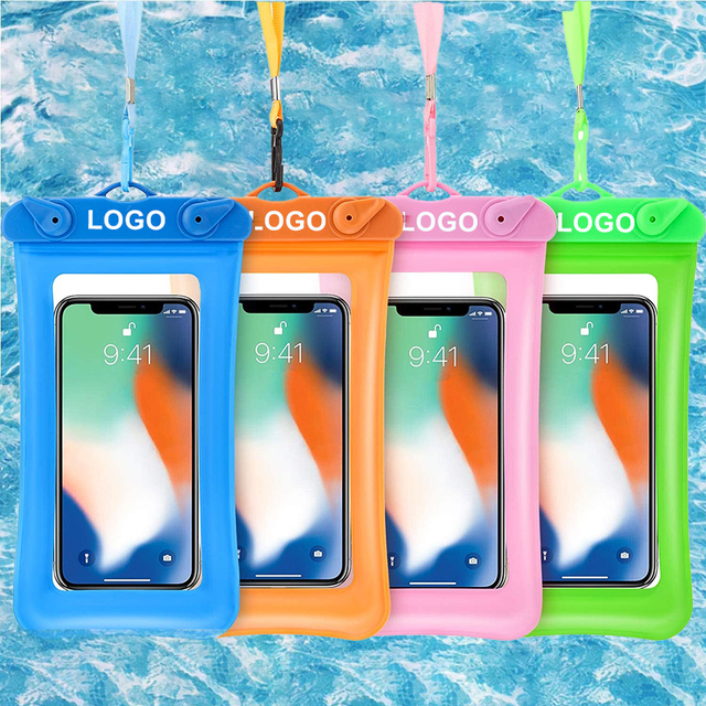 Universal IPX8 Waterproof Case with Adjustable Lanyard Waterproof Phone Pouch for All Phones Beach Waterpark Travel Essentials