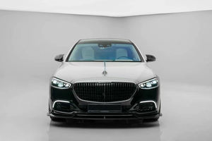 Kit de Carrocería de Fibra de Carbono para Mercedes Benz Clase S W223 <span class=keywords><strong>Maybach</strong></span> S480 580 <span class=keywords><strong>680</strong></span>, Estilo MSY, Alerón Delantero, Faldones Laterales - Product Image 2