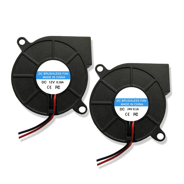 New DC 24V 5015 Cooling Fan Hotend Extruder for RepRap 3D Printer Parts 50mm Blower Radial Cooling Fan