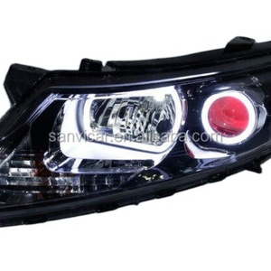 Factory Customize Bi Xenon Car Headlight Assembly for KIA-K5 2010-2013 Xenon <b>Projector</b> Lens with <b>LED</b> Angel Eyes and Drl - Product Image 6