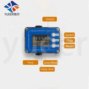 Plastic SS304 Gear Digitale Flowmeter Water <span class=keywords><strong>Gas</strong></span> Olie Vloeibare <span class=keywords><strong>Flow</strong></span> <span class=keywords><strong>Meter</strong></span> - Product Image 4