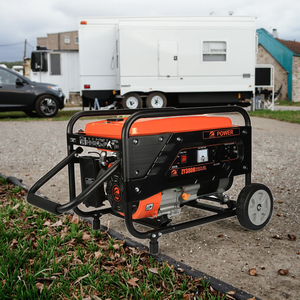 Generador de Gasolina Industrial de 8500W 8.5kW, Voltaje 220V/380V, Sistema de Arranque por Retroceso y ATS 004-007, Alternador Totalmente de Cobre 00 - Product Image 3