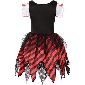 <span class=keywords><strong>Disfraz</strong></span> de Cosplay de pirata para niños con sombrero, vestido elegante para <span class=keywords><strong>Niñas</strong></span> para mascarada infantil para grupos de edades - Product Image 3