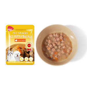 Trozos en salsa Comida para mascotas 80g Trozos húmedos para gatos Partículas de carne Logotipo privado Comida húmeda Bolsa para tratar - Product Image 2