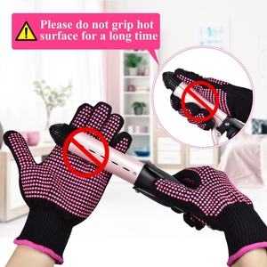 Guantes de Seguridad Resistentes al Calor de 250 Grados, Antideslizantes, de Silicona y PVC, para Peinado, Venta al Por Mayor Directa de Fábrica, Opciones de Color Personalizables - Product Image 6