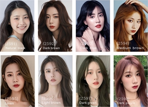 แชมพูเปลี่ยนสีผมแบบกึ่งถาวรปราศจากแอมโมเนียมีสีน้ำตาลเข้มขนาด500มล. สีเขียวสำหรับใช้ในบ้านสำหรับผู้ชาย - Product Image 2