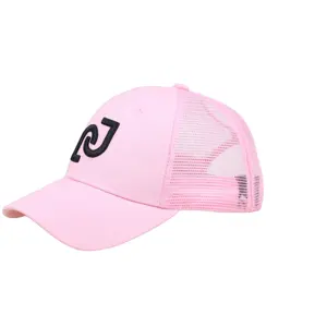 Logo personalizzato di colore rosa di modo delle donne di sport cappello da baseball con la coda di cavallo foro coda di cavallo cap