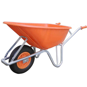<span class=keywords><strong>Brouette</strong></span> <span class=keywords><strong>de</strong></span> jardin <span class=keywords><strong>Altrad</strong></span> Belle Warrior en plastique PP avec plateau, 100L, jaune fort - Product Image 1