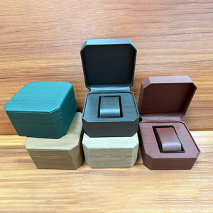 Vente en gros d'usine, boîtes et étuis à montres simples et économiques pour montres à quartz, boîte d'emballage de montre économique avec logo, boîte cadeau simple pour montre - Product Image 5