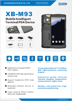 PDA robuste XB-M93 Android 14 |   Scanner 1D/2D, Imagerie thermique, GPS Beidou, 5000mAh |   pour la logistique, les opérations médicales et sur le terrain