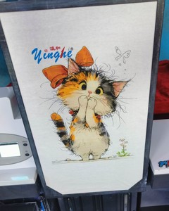 Guangzhou Yinghe numérique industriel petit vêtements directs rapides et imprimante DTG A3 impression T-shirt machine d'impression - Product Image 6