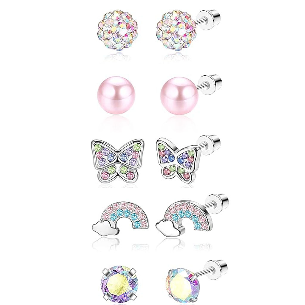 5 paires de motifs papillons
