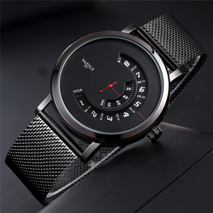 Yazole 509 <span class=keywords><strong>511</strong></span> xem nam rỗng reloj Hombre thời trang sáng tạo thạch anh Đồng hồ đeo tay dây đeo bằng thép không gỉ Đồng hồ nam - Product Image 4