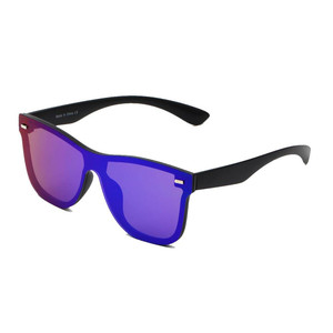Lunettes de soleil pour hommes ALTO Modern Colored Rim avec monture en corne colorée - Product Image 6