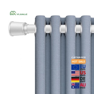 YIJIALE 0.7-1.2m Fancy Décoratif <span class=keywords><strong>Baie</strong></span> Fenêtre Pivotant <span class=keywords><strong>Tringle</strong></span> À Rideau Fenêtre <span class=keywords><strong>Tringle</strong></span> À Rideau Blanc Pratique <span class=keywords><strong>Tringle</strong></span> À Rideau - Product Image 1