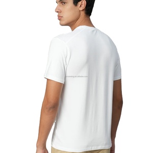 Ropa Ecológica y Sostenible, Camisetas Deportivas de Manga Corta con Cuello Redondo para Hombre, de Algodón, Bambú, Elastano, para Correr - Product Image 2