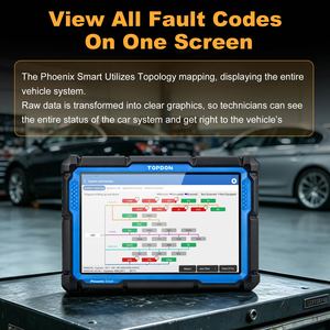 Outil de diagnostic intelligent avancé Topdon <span class=keywords><strong>Phoenix</strong></span> avec MDCI Pro, prend en charge la programmation en ligne, 13+ marques de voitures, codage ECU, topologie, ADAS - Product Image 4