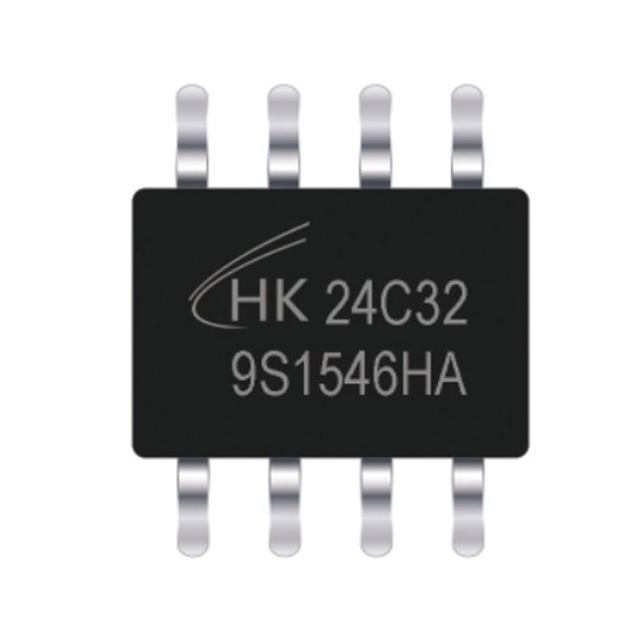 HK Original Agent Wholesale Price 32k 24C32 HK24C32 SOP-8 I2c EEPROM Memory Ic Chip Instead of AT24C32