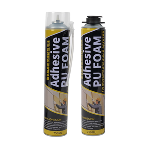 <span class=keywords><strong>Colle</strong></span> de construction micro-moussante en mousse adhésive de polyuréthane (<span class=keywords><strong>PU</strong></span>) à haute viscosité pour le collage de panneaux isolants muraux - Product Image 3