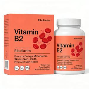 Capsules de Vitamine <span class=keywords><strong>B2</strong></span> Biologique, Riboflavine Naturelle, Mélange Personnalisé, Marque Privée, Service OEM ODM, Certifié HACCP ISO GMP NSF - Product Image 3