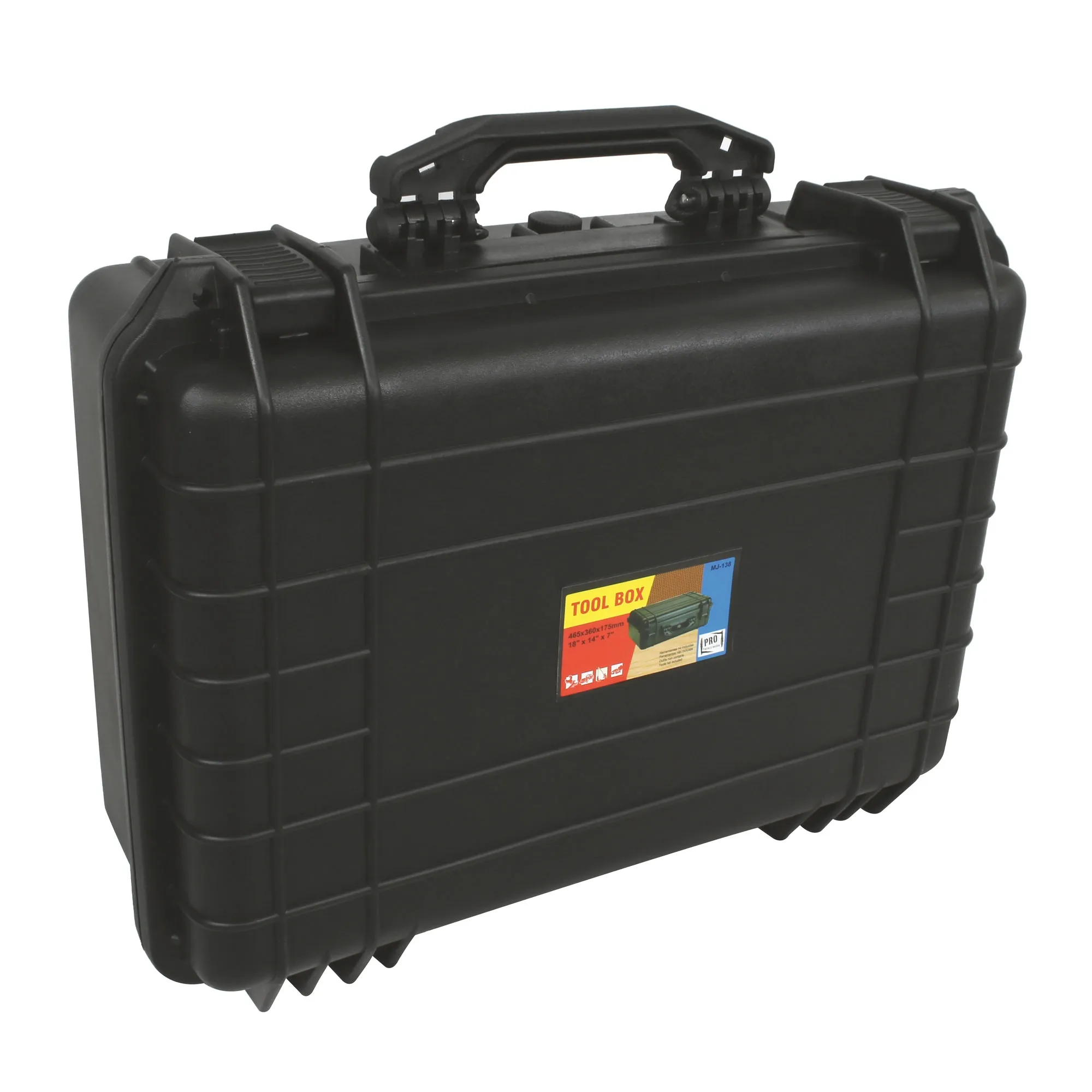 कस्टम हार्ड प्लास्टिक कैरी कैमरा मामले सूटकेस पोर्टेबल बड़े भंडारण निविड़ अंधकार उपकरण बॉक्स के साथ फोम