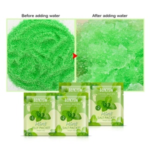 เล็บ<span class=keywords><strong>เท้า</strong></span>สีเขียวแช่เกลือเท้า + เจลลี่ - Product Image 1
