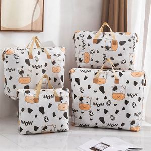 Sac de rangement en tissu écologique à motif de dessin animé, sac de voyage imperméable, sac de sport OBag - Product Image 5