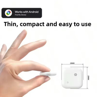 Localisateur intelligent anti-perte compatible avec la fonction Localiser de l'application IOS, traqueur de clés avec puce intégrée pour enfants et téléphones, traceur GPS intelligent.