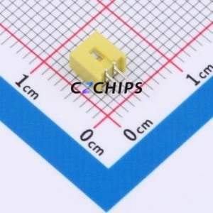 BX-MX1.25-2PZZ-Y Wire-to-Board Pin Header Through hole,P=1.25mm Connector 1x2P 1.25mm Through Hole PicoBlade (MX 1.25) - Product Image 2