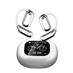 Q16 Pro ANC Stereo Sound Design Headset LCD Touch Display <span class=keywords><strong>Earbuds</strong></span> Sem Fio Open-Ear Esportes Fones De Ouvido para <span class=keywords><strong>ps4</strong></span> - Product Image 4