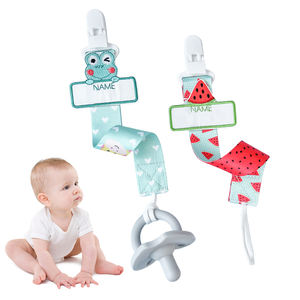<span class=keywords><strong>Cadena</strong></span> de <span class=keywords><strong>chupete</strong></span> de bebé modelo antipérdida personalizada, soporte de pezón <span class=keywords><strong>con</strong></span> Clip ficticio para niños y bebé, soporte para <span class=keywords><strong>chupete</strong></span>, agregado - Product Image 6