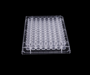 Cotaus Fabricante 96-well Clear Flat Bottom Microplaca <span class=keywords><strong>UV</strong></span>-Transparente para leitor de placas - Product Image 5