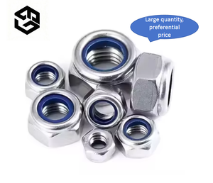 על מכירה en iso 7040/din982/din6924 פחמן פלדה אבץ מצופה ניילון מנעול אגוז m5 m5 m6 m8 m10 m12 m14 m16 m18 m20 m24 nock nock אגוזים - Product Image 2