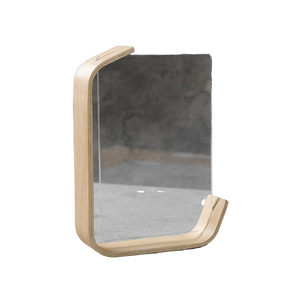 Handmade 7-Inches <strong>Acrylic</strong> Wood Picture <strong>Frame</strong> <strong>L</strong>-<strong>Shape</strong> Double Sided Hanging Style Creative Classical Home Wood <strong>Frame</strong> - Product Image 3