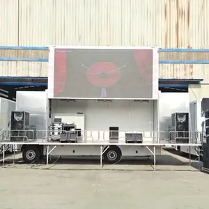 Sinoswan ISUZU sr50 mới Roadshow xe tải sân khấu di động dẫn xe tải sân khấu di động dẫn tường máy phát điện hệ thống âm thanh và hệ thống ánh sáng - Product Image 1