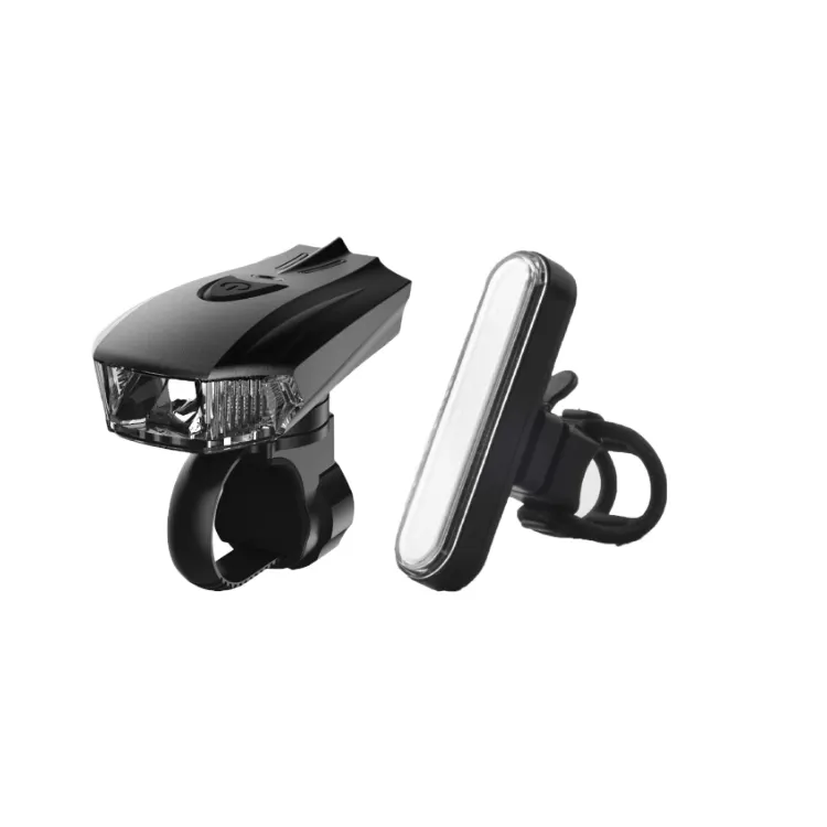 Machfally EOS350 BK700 USB ile şarj edilebilir bisiklet ışığı ön ve arka, güvenlik bisiklet LED farı ve arka kuyruk işık
