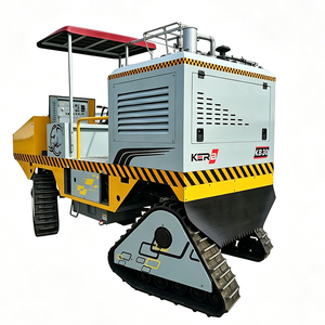 Machine à bordures auto-nivelante 1500 tr/min à entraînement électrique avec refroidissement par eau pour autoroute - Product Image 6