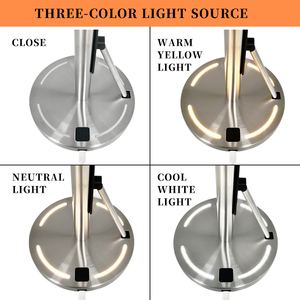 Stainless Steel Dual Power <b>Paper</b> Dispenser Adjustable LED <b>Tissue</b> <b>Paper</b> Towel Holder Stand with Suction Base for Bathroom & Home - Product Image 6