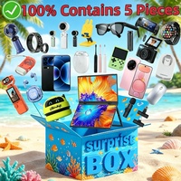 Caja Misteriosa con 5 Artículos Electrónicos 3C, Cámara Digital, Smartphone, Regalo Sorpresa para Festividades, Aniversarios, 100% de Posibilidad de Ganar