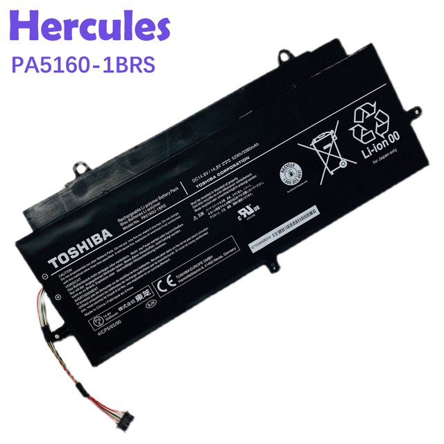 High Quality Original Laptop Battery PA5160U-1BRS PA5160 for Toshiba KIRA-10D KIRA-AT01S KIRA-101 Rechargeable Notebook Battery