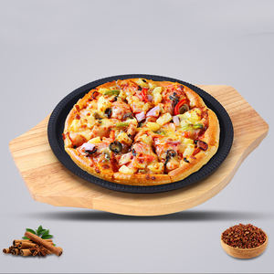 <span class=keywords><strong>Pentole</strong></span> commerciali in ghisa in ghisa piastra frizzante Base in legno casa barbecue <span class=keywords><strong>servizio</strong></span> cucina - Product Image 4