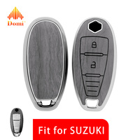 DM Solf TPU cuir voiture intérieur accessoires télécommande clé étui couverture écologique voiture porte-clés protecteur adapté pour Suzuki Jimny